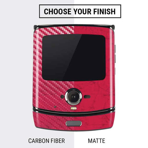MLB St. Louis Cardinals - Solid Distressed Motorola RAZR Skin