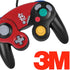 MLB St. Louis Cardinals - Solid Distressed Nintendo GameCube Controller Skin