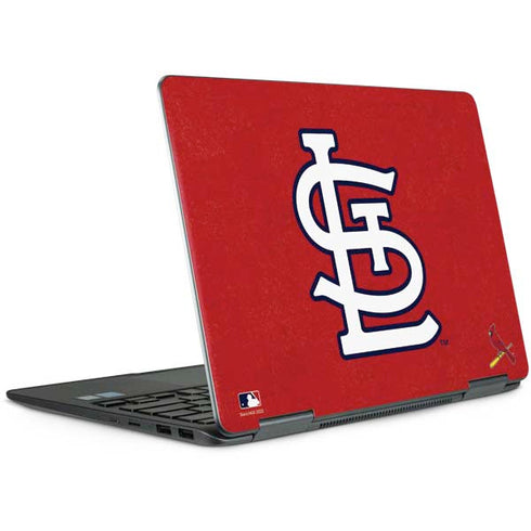 MLB St. Louis Cardinals - Solid Distressed Notebook 9 Pro 13in (2017) Skin