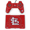 MLB St. Louis Cardinals - Solid Distressed PlayStation Classic Bundle Skin