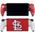 MLB St. Louis Cardinals - Solid Distressed PlayStation Portal Remote Player Skin