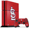 MLB St. Louis Cardinals - Solid Distressed PS4 Console and Controller Bundle Skin