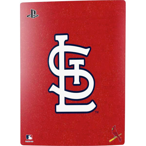 MLB St. Louis Cardinals - Solid Distressed PS5 Digital Edition Bundle Skin