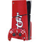 MLB St. Louis Cardinals - Solid Distressed PS5 Slim Disk Bundle Skin