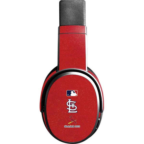 MLB St. Louis Cardinals - Solid Distressed Skullcandy Crusher Wireless Skin