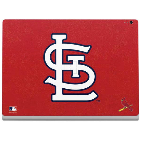 MLB St. Louis Cardinals - Solid Distressed Surface Book 2 13.5in Skin