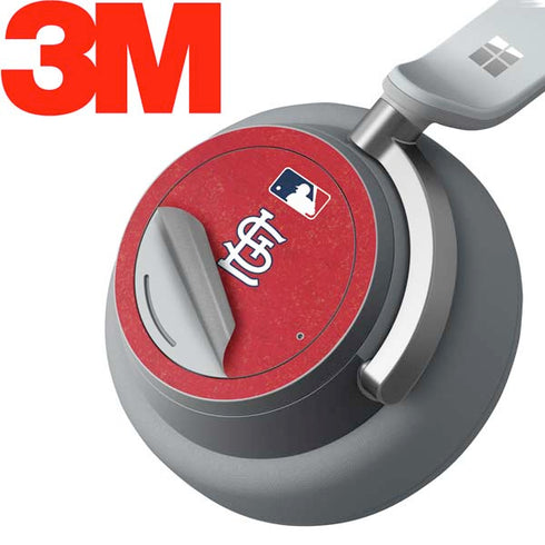 MLB St. Louis Cardinals - Solid Distressed Surface Headphones Skin