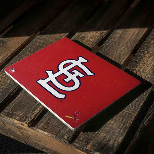 MLB St. Louis Cardinals - Solid Distressed Surface Laptop 3 13.5in Skin