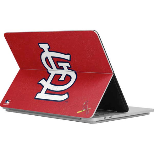 MLB St. Louis Cardinals - Solid Distressed Surface Laptop Studio Skin