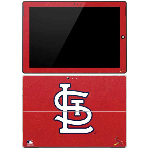 MLB St. Louis Cardinals - Solid Distressed Surface Pro 3 Skin