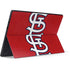 MLB St. Louis Cardinals - Solid Distressed Surface Pro 6 Skin