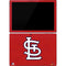 MLB St. Louis Cardinals - Solid Distressed Surface Pro 7 Skin