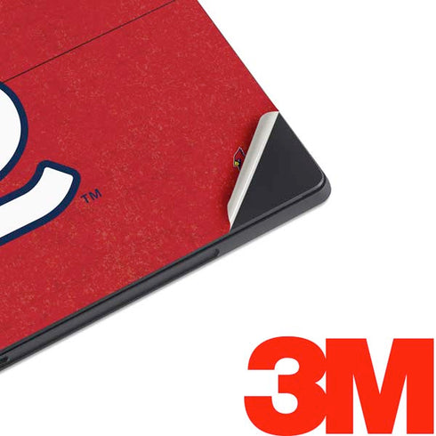 MLB St. Louis Cardinals - Solid Distressed Surface Pro 7 Skin