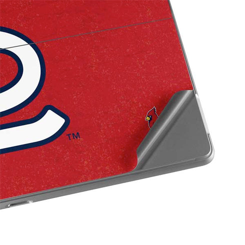 MLB St. Louis Cardinals - Solid Distressed Surface Pro 8 Skin