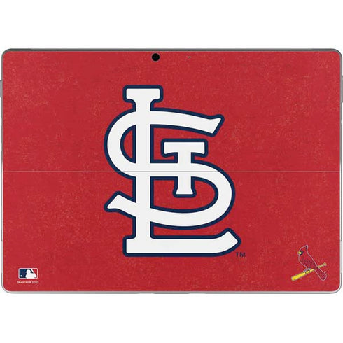 MLB St. Louis Cardinals - Solid Distressed Surface Pro 9 Skin