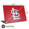 MLB St. Louis Cardinals - Solid Distressed Universal Laptop 13in (10.6 x 7.6in) Skin