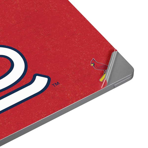 MLB St. Louis Cardinals - Solid Distressed Universal Laptop 14in (11.4 x 8.2in) Skin