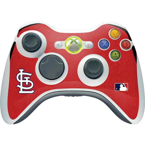 MLB St. Louis Cardinals - Solid Distressed Xbox 360 Wireless Controller Skin