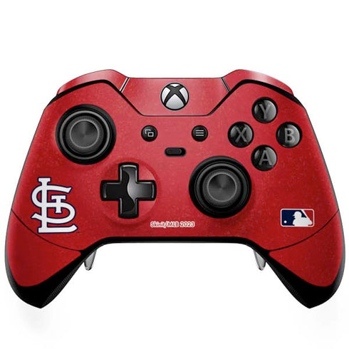 MLB St. Louis Cardinals - Solid Distressed Xbox One Elite Controller Skin