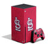 MLB St. Louis Cardinals - Solid Distressed Xbox Series X Bundle Skin