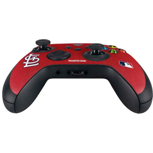 MLB St. Louis Cardinals - Solid Distressed Xbox Series X Controller Skin