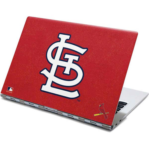 MLB St. Louis Cardinals - Solid Distressed Yoga 910 2-in-1 14in Touch-Screen Skin