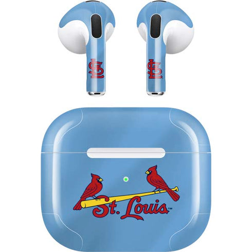 MLB St. Louis Cardinals Alternate/Away Jersey Apple AirPods (3rd Gen 2021) Skin