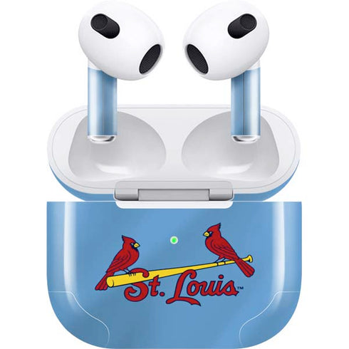 MLB St. Louis Cardinals Alternate/Away Jersey Apple AirPods (3rd Gen 2021) Skin