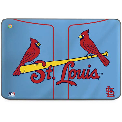 MLB St. Louis Cardinals Alternate/Away Jersey HP Chromebook Skin