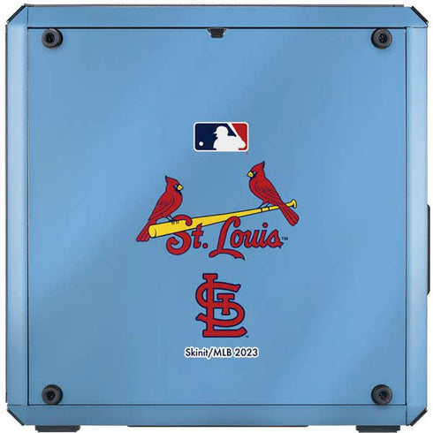 MLB St. Louis Cardinals Alternate/Away Jersey Cooler Master MasterBox Q300L Mini Tower Skin
