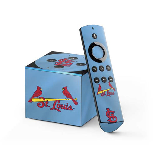 MLB St. Louis Cardinals Alternate/Away Jersey Fire TV Cube Skin