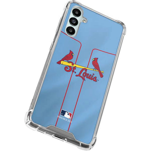 MLB St. Louis Cardinals Alternate/Away Jersey Galaxy A15 5G Clear Case