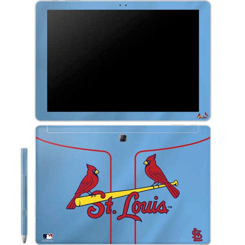 MLB St. Louis Cardinals Alternate/Away Jersey Galaxy Book 12in Skin