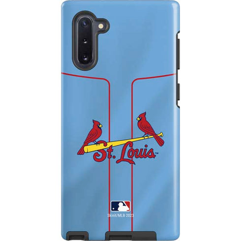 MLB St. Louis Cardinals Alternate/Away Jersey Galaxy Note 10 Pro Case