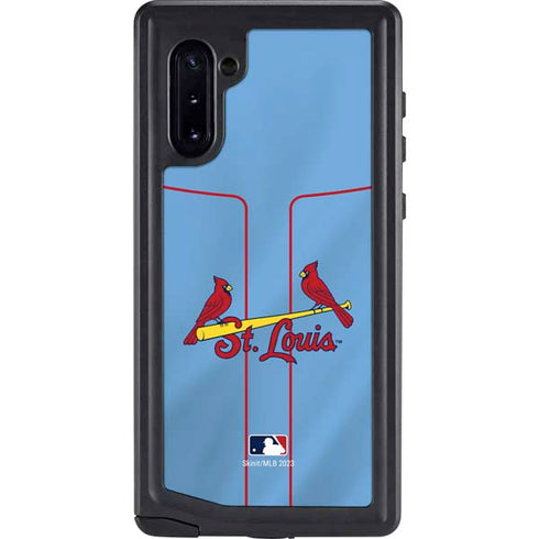 MLB St. Louis Cardinals Alternate/Away Jersey Galaxy Note 10 Waterproof Case