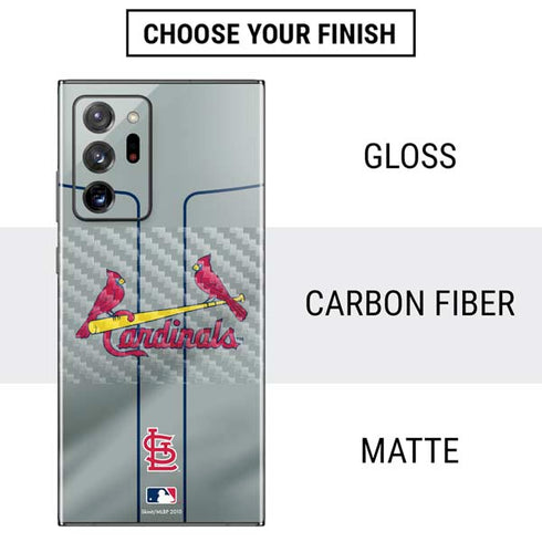 MLB St. Louis Cardinals Alternate/Away Jersey Galaxy Note20 Ultra 5G Skin