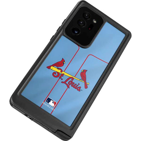 MLB St. Louis Cardinals Alternate/Away Jersey Galaxy Note20 Ultra 5G Waterproof Case