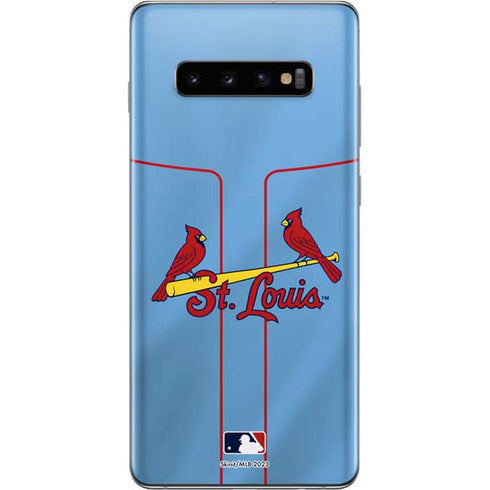 MLB St. Louis Cardinals Alternate/Away Jersey Galaxy S10 Plus Skin