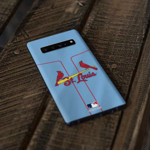 MLB St. Louis Cardinals Alternate/Away Jersey Galaxy S10 Skin