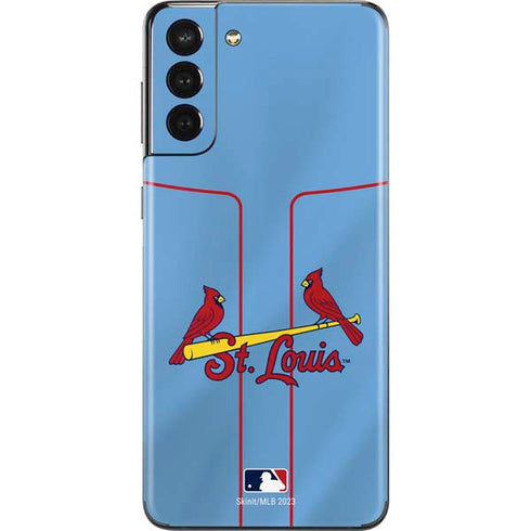MLB St. Louis Cardinals Alternate/Away Jersey Galaxy S21 Plus 5G Skin