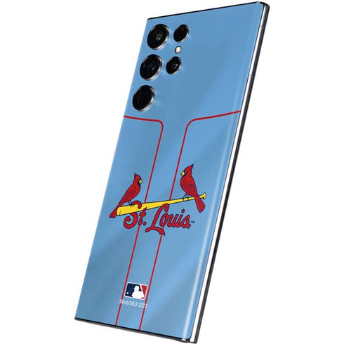 MLB St. Louis Cardinals Alternate/Away Jersey Galaxy S22 Ultra Skin