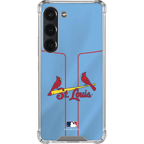MLB St. Louis Cardinals Alternate/Away Jersey Galaxy S23 Clear Case