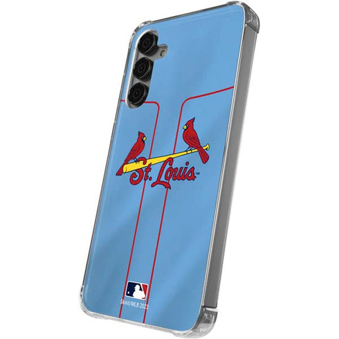 MLB St. Louis Cardinals Alternate/Away Jersey Galaxy S24 Plus Clear Case