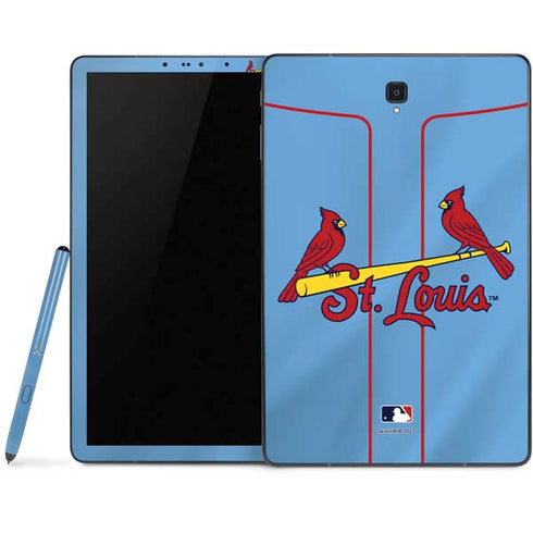 MLB St. Louis Cardinals Alternate/Away Jersey Samsung Galaxy Tab Skin
