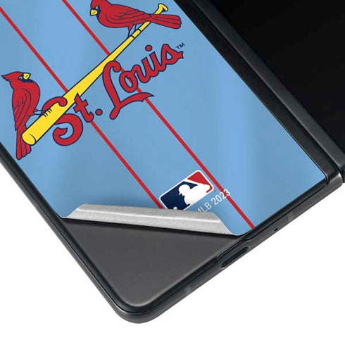MLB St. Louis Cardinals Alternate/Away Jersey Galaxy Z Fold4 5G Skin