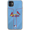 MLB St. Louis Cardinals Alternate/Away Jersey iPhone 11 Clear Case