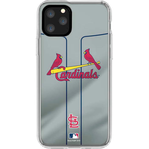 MLB St. Louis Cardinals Alternate/Away Jersey iPhone 11 Pro Clear Case