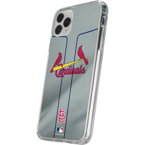 MLB St. Louis Cardinals Alternate/Away Jersey iPhone 11 Pro Clear Case