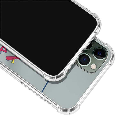 MLB St. Louis Cardinals Alternate/Away Jersey iPhone 11 Pro Max Clear Case