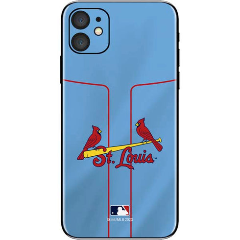 MLB St. Louis Cardinals Alternate/Away Jersey iPhone 11 Skin
